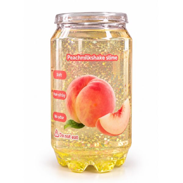 Peach Juice Bubble Slime