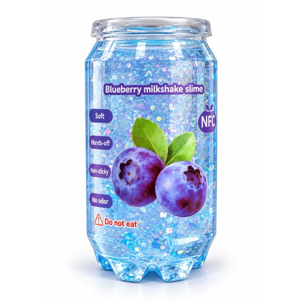 Blueberry Juice Bubble Slime