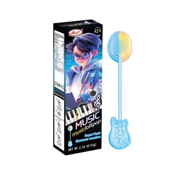 Music Lollipop – Guitar Shaped Musical Lollipop
