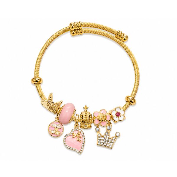 Heart Charm Bracelet