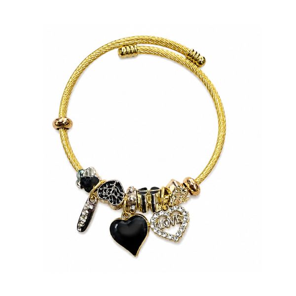 Heart Charm Bracelet