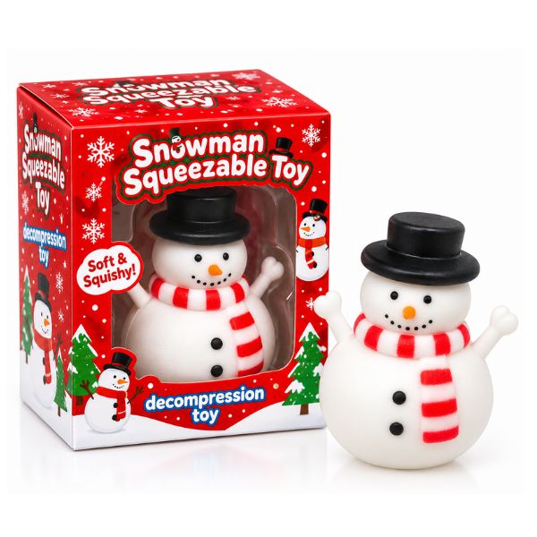 Christmas Snowman Squishy Toy