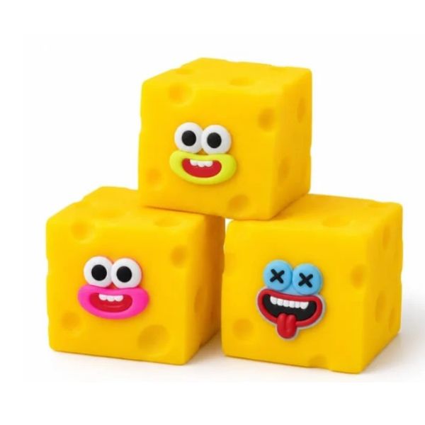 Crunchy Cheese Squishy Toy