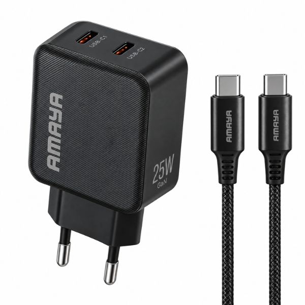 25W Fast Charger with Cable