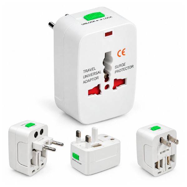 Universal Travel Adapter with Surge Protection