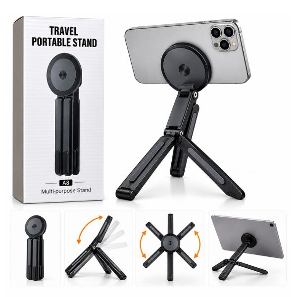 Magnetic Foldable Phone & Tablet Stand