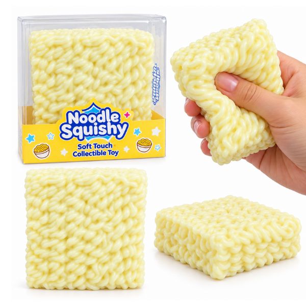 Crunchy Noodle Squishy – Ramen Noodles Stress Relief Toy