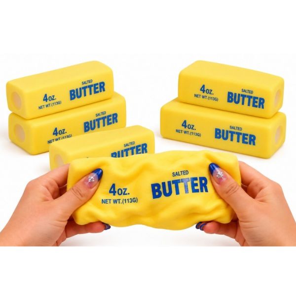 Crunchy Butter Squishy Toy