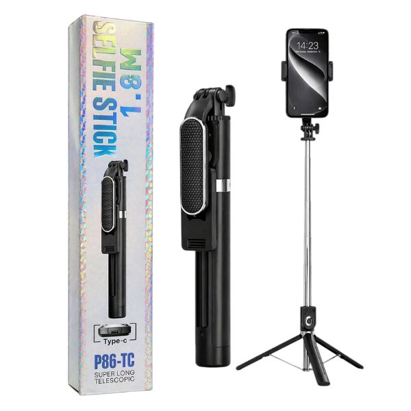 Selfie Stick Tripod with Bluetooth Remote