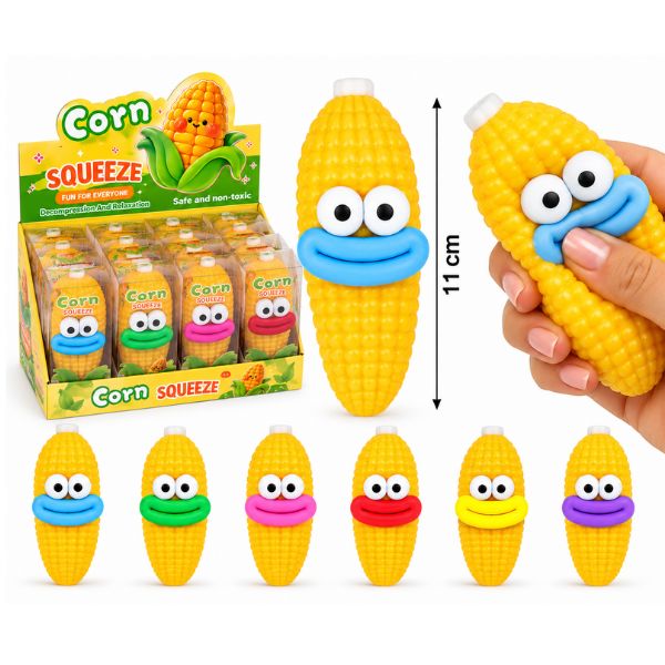 Crunchy Corn Squishy Toy – 11cm