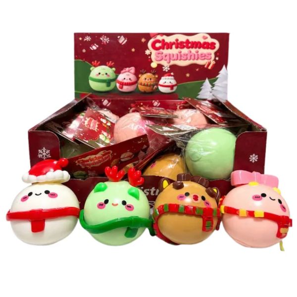 Christmas Crunchy Smusher Squishy Toy