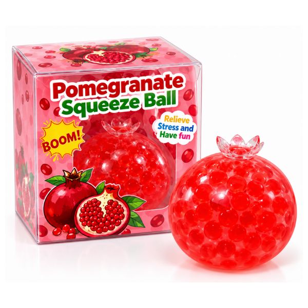 Crunchy Pomegranate Squishy Toy